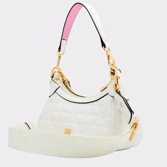 Aldo WICKED Stylish White with charms and Guitar Strap Women's Bag SOLD OUT! - Picture 4 of 15